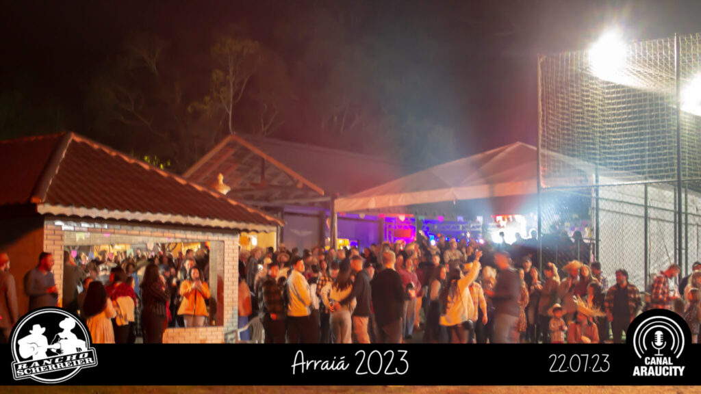Arraiá do Rancho Scherreier 2023 é sucesso na noite deste sábado (22)