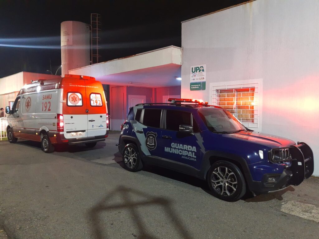 Equipes do SAMU salvam vida de GM em Araucária
