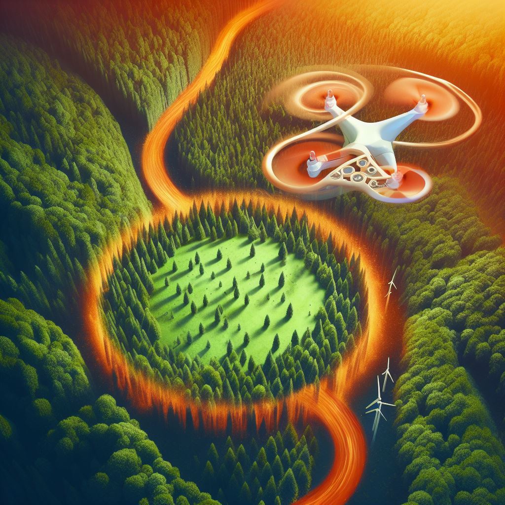 O uso de drones na recuperação ambiental