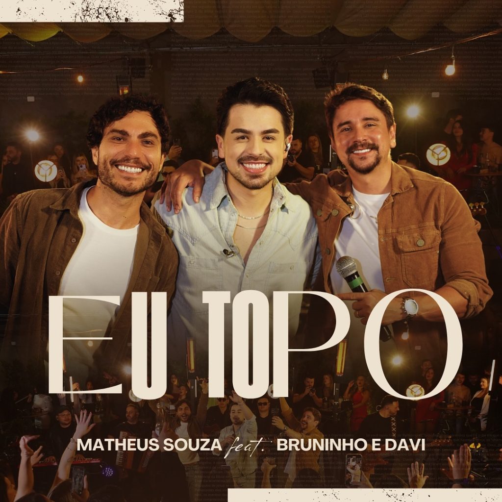 Cantor Araucariense Matheus Souza, lança clipe de sua música “Eu Topo”