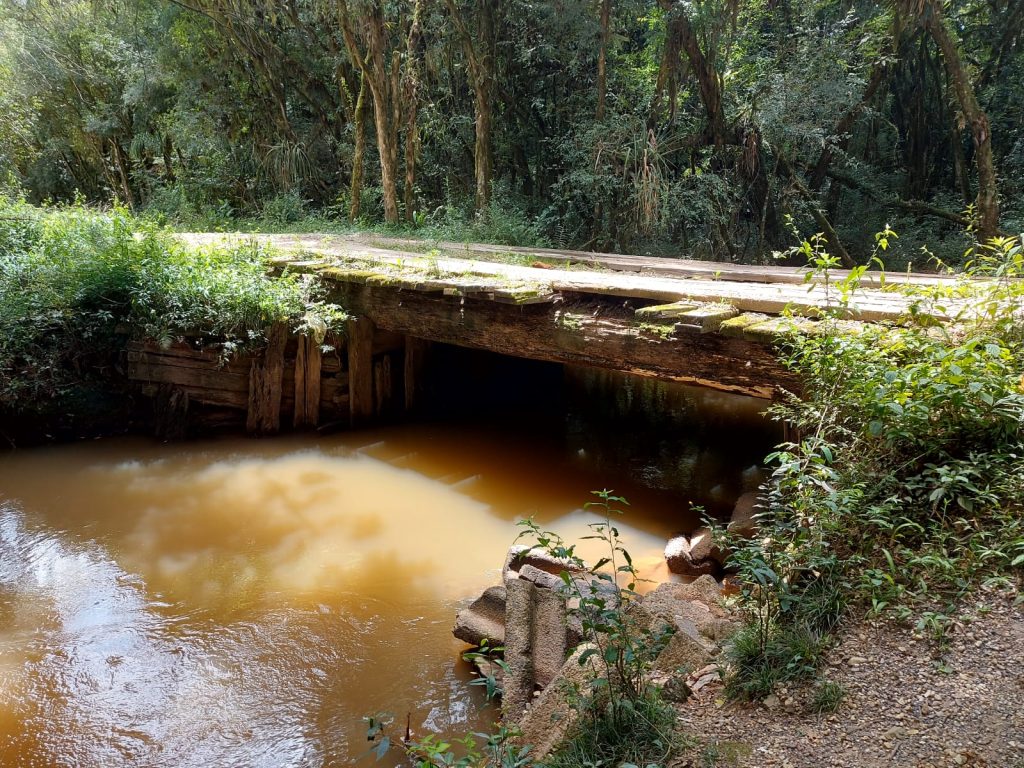 Ponte da Ludovico Gondek entre Rio Abaixinho e Boa Vista irá ser substituída.