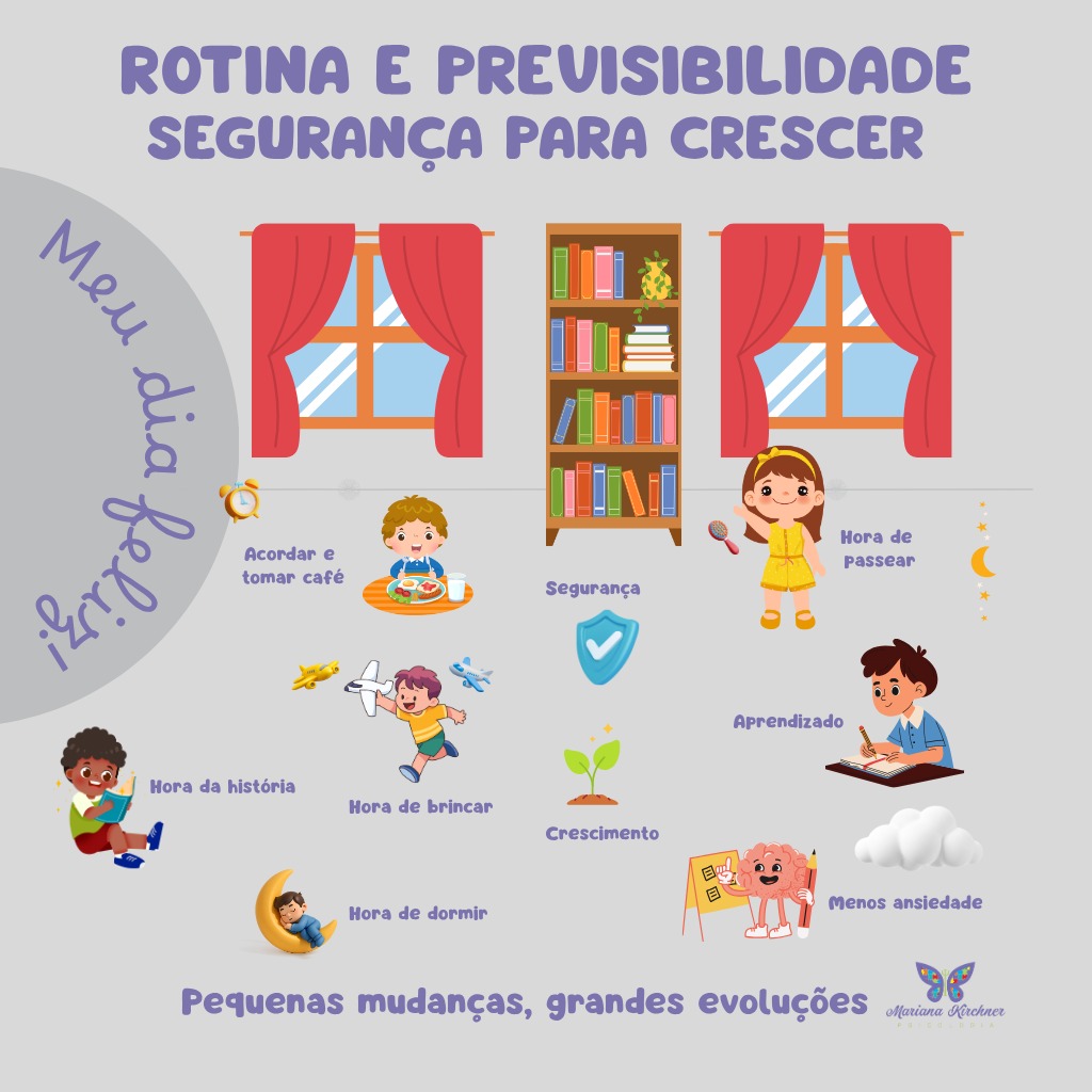 Rotina e previsibilidade: segurança para crescer