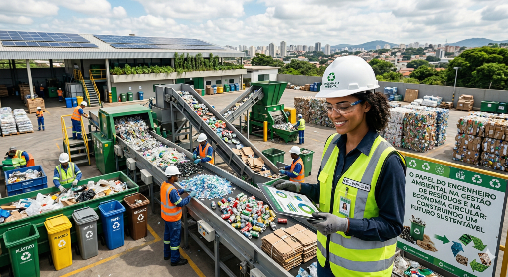 O Papel do Engenheiro Ambiental na Gestão de Resíduos e na Economia Circular: Construindo um Futuro Sustentável