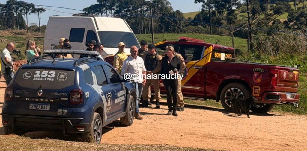 Coronel Hudson Teixeira reforça engajamento das forças de segurança em coletiva nas buscas por menino desaparecido em Araucária