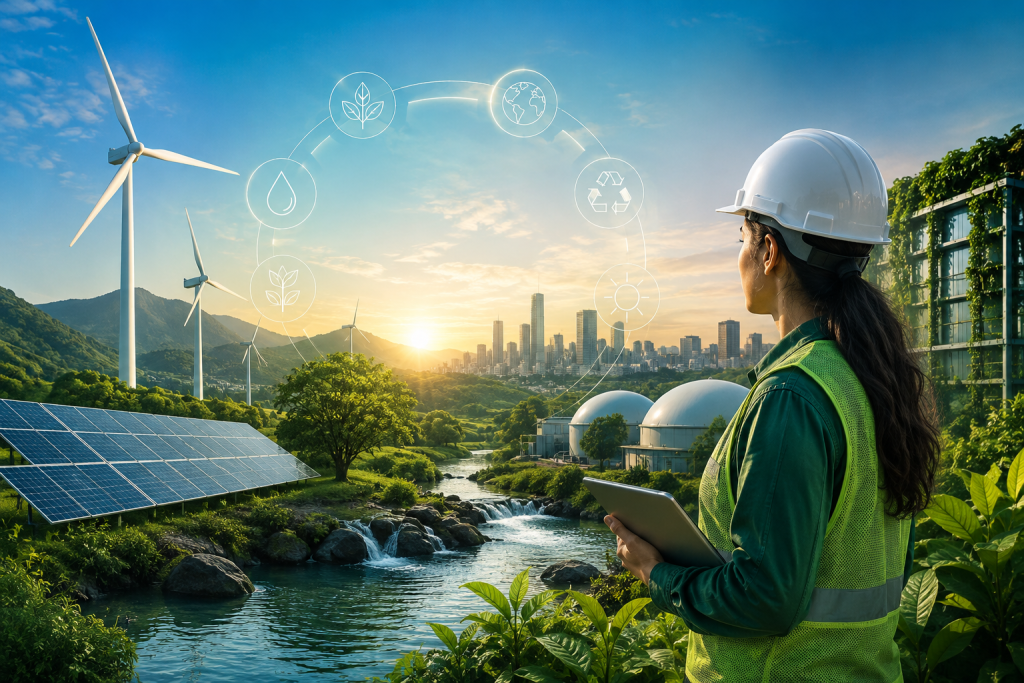 Transição energética e o papel do engenheiro ambiental